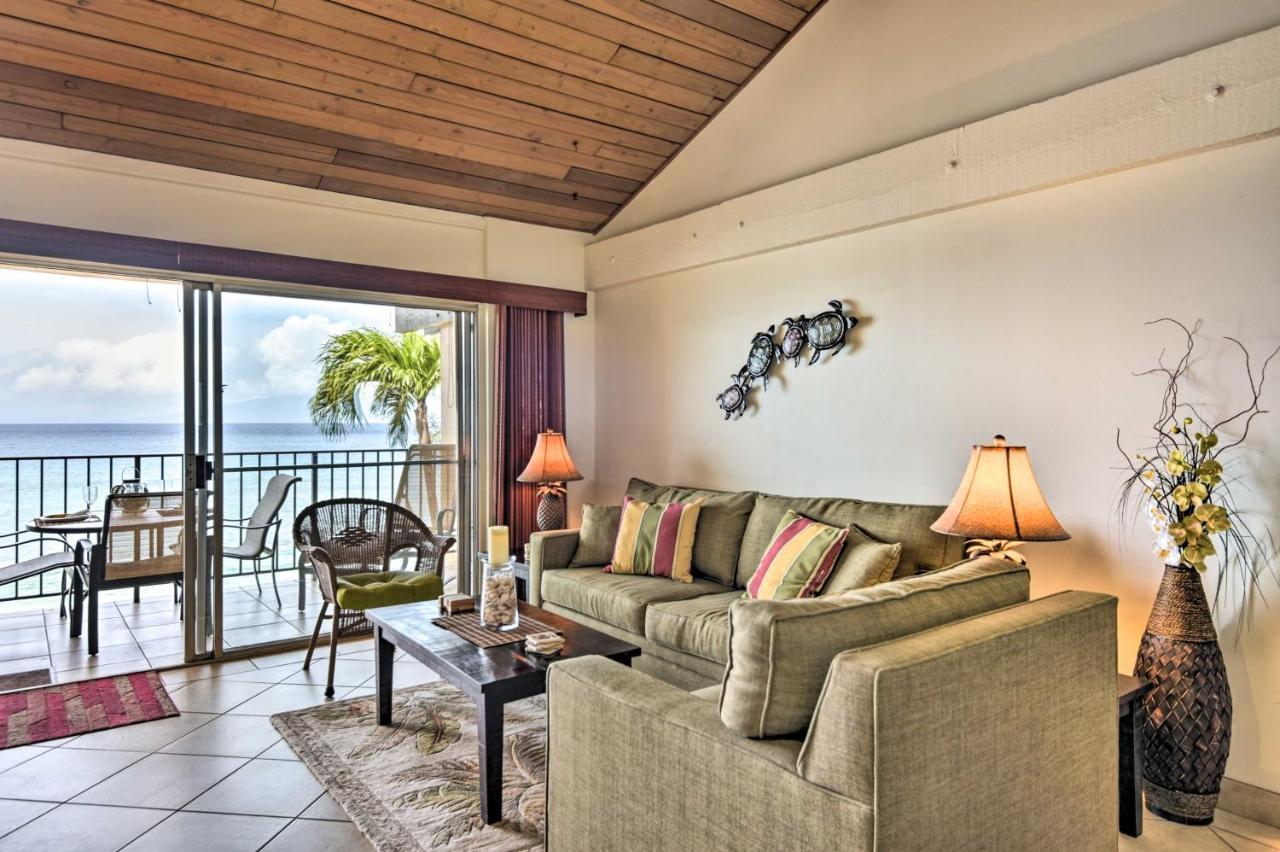 Beachfront Lahaina Condo - Featured On Hgtv! Kahana Exteriér fotografie