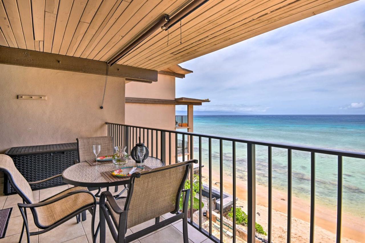 Beachfront Lahaina Condo - Featured On Hgtv! Kahana Exteriér fotografie