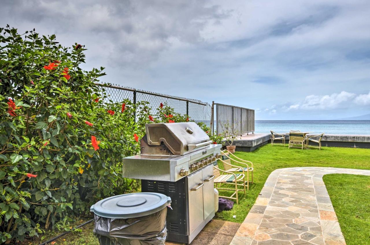 Beachfront Lahaina Condo - Featured On Hgtv! Kahana Exteriér fotografie