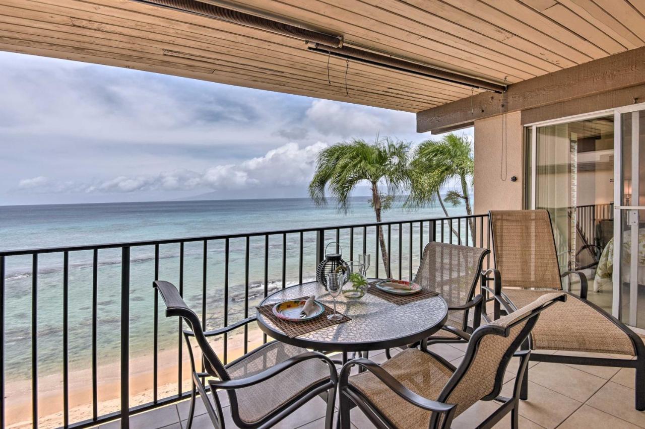 Beachfront Lahaina Condo - Featured On Hgtv! Kahana Exteriér fotografie